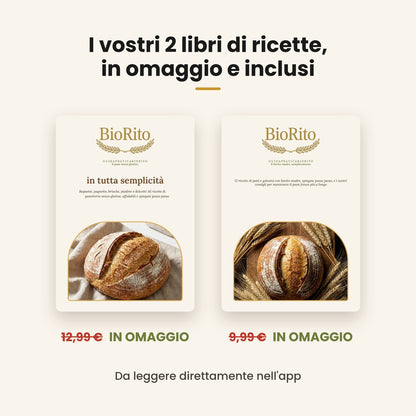 App BioRito : 500 ricette di panificazione, passo dopo passo