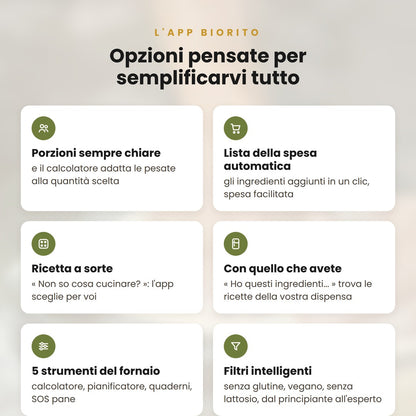 App BioRito : 500 ricette di panificazione, passo dopo passo