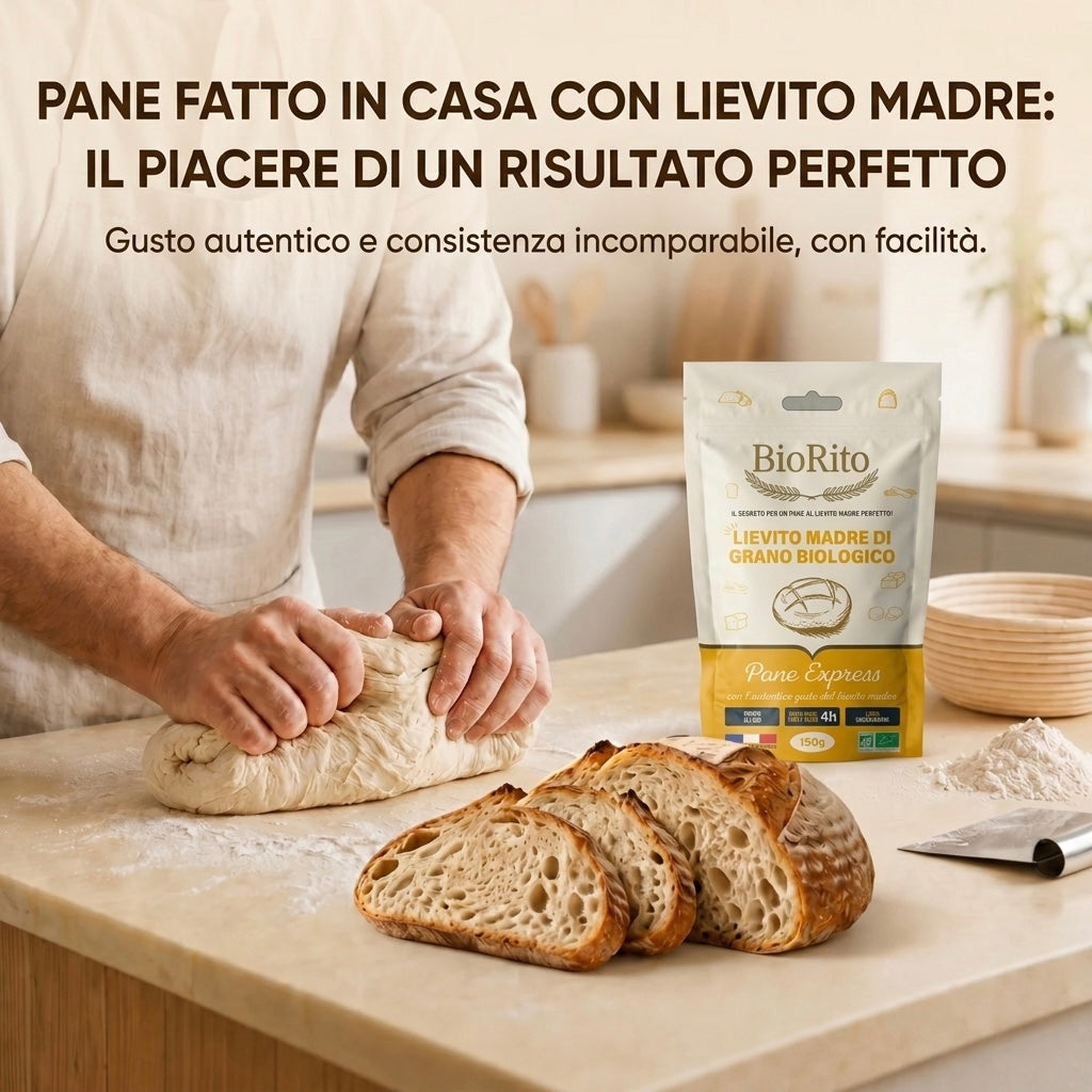 Lievito Madre di Grano Bio - Pane Express in 4 Ore