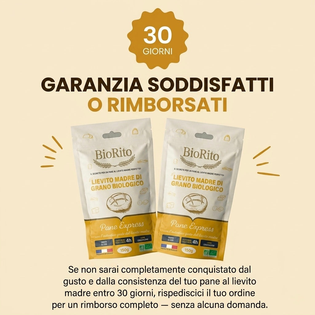 Lievito Madre di Grano Bio - Pane Express in 4 Ore