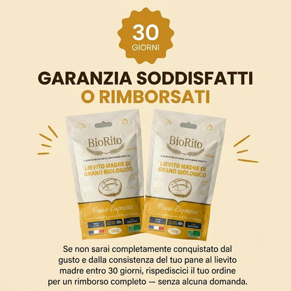 Lievito Madre di Grano Bio - Pane Express in 4 Ore
