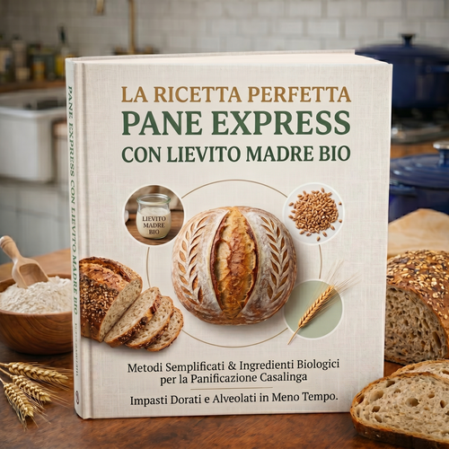 Ebook: La Ricetta Perfetta del Pane Express con Lievito Madre Bio