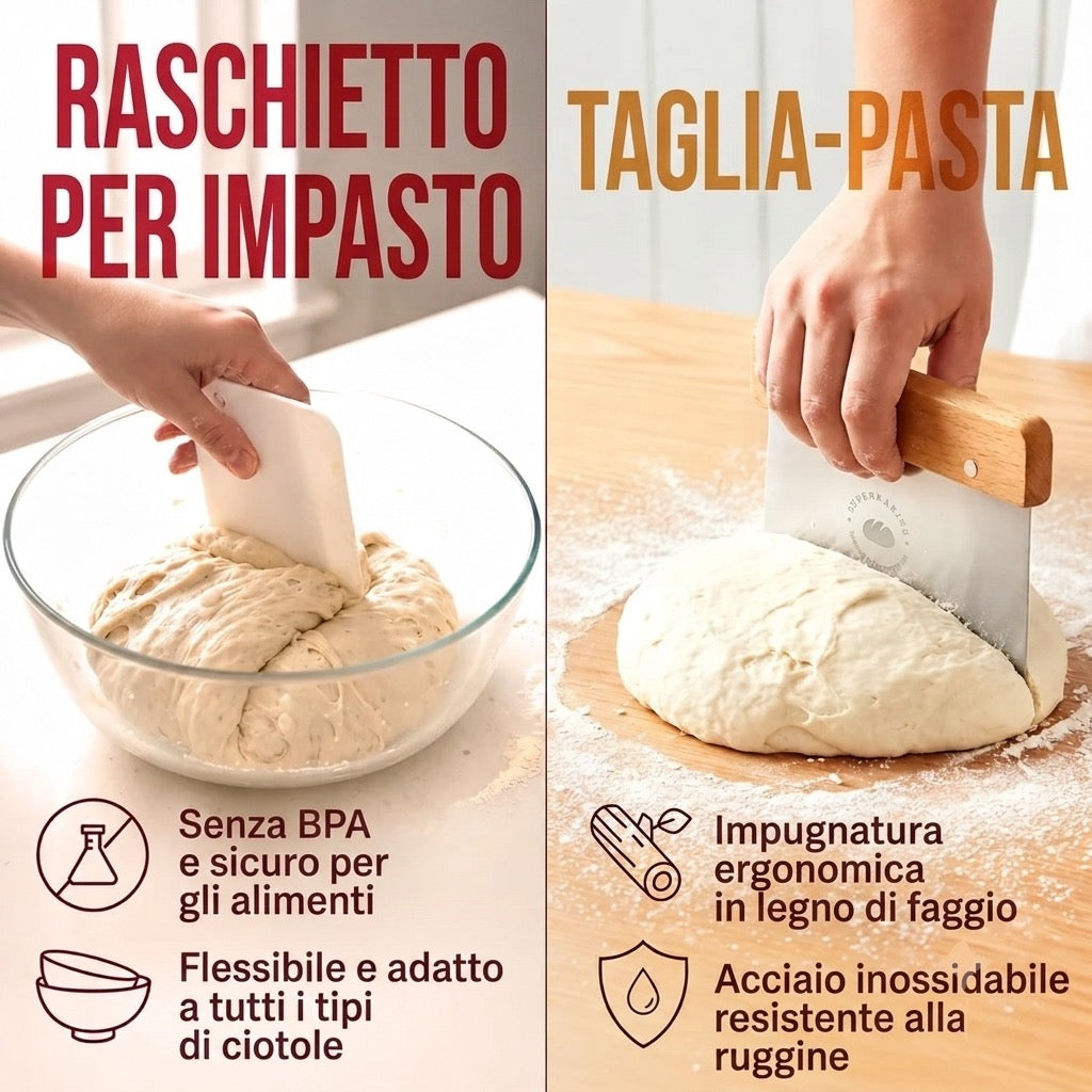 Kit per Pane con Lievito Madre Bio Fatto in Casa