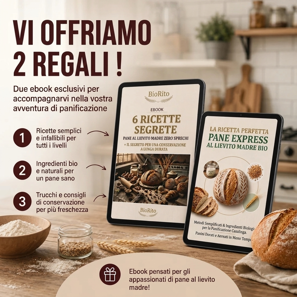 Kit per Pane con Lievito Madre Bio Fatto in Casa