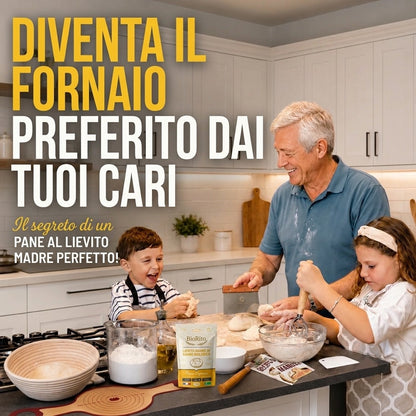 Kit per Pane con Lievito Madre Bio Fatto in Casa