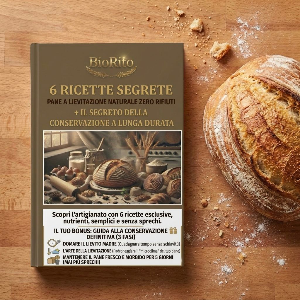 Ebook 6 Ricette Segrete per un Lievito Madre "Zero Sprechi"
